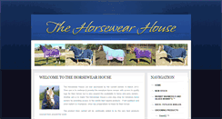 Desktop Screenshot of horsewear.co.nz