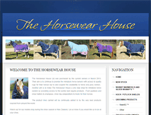 Tablet Screenshot of horsewear.co.nz